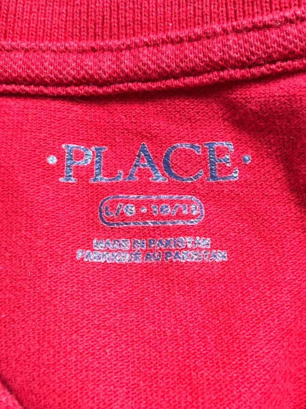 👕 The Children’s Place Kids Classic Red Short-Sleeve Boys Polo Shirt L